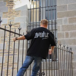 T-shirt Basile Noir